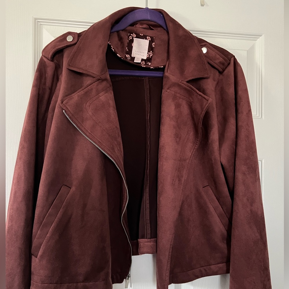 Lauren Conrad crop coat